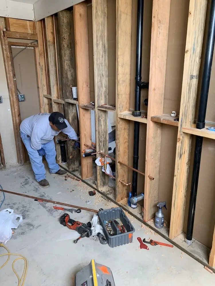 Commercial rough-in plumbing for Gas Line Repair in Olmsted Falls